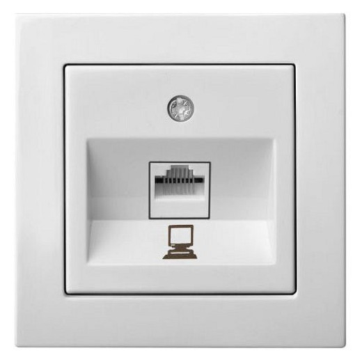 Розетка Ethernet RJ-45 без рамки LIREGUS EPSILON 28-032