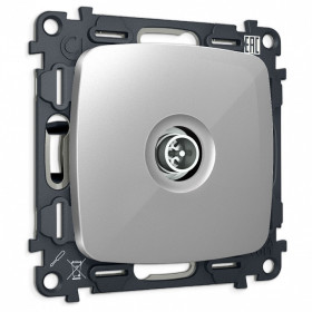 ТВ-розетка оконечная без рамки Ambrella Volt OMEGA MO413005