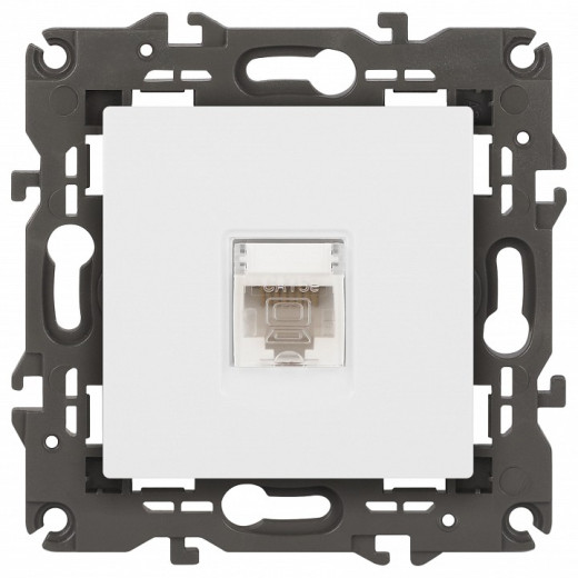 Розетка Ethernet RJ-45 без рамки Эра Эра Elegance 14-3107-01М