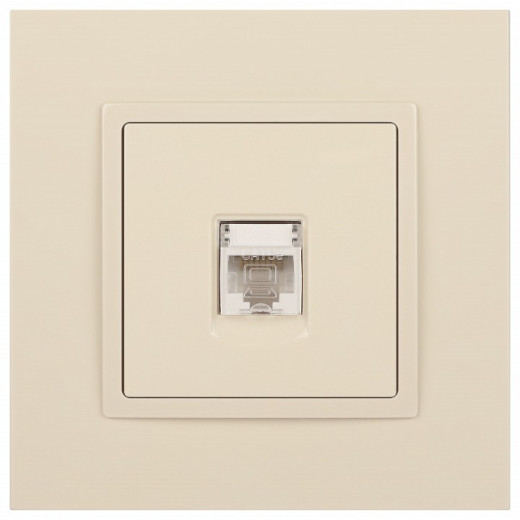 Розетка Ethernet RJ-45 без рамки Эра Эра Elegance 14-3107-02