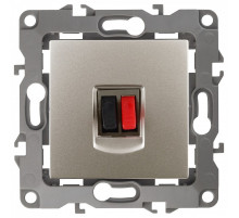 Розетка акустическая без рамки Эра Эра 12 12-3111-15