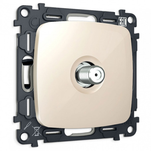 ТВ-розетка без рамки Ambrella Volt OMEGA MO313050