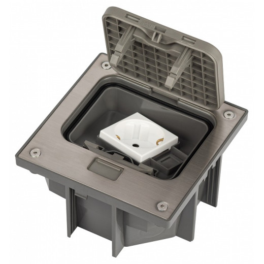 Блок для розеток встраиваемый Эра ЭРА Люки 18-6001-03