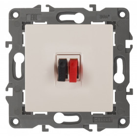 Розетка акустическая без рамки Эра Эра Elegance 14-3111-02