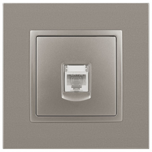 Розетка Ethernet RJ-45 без рамки Эра Эра Elegance 14-3107-16