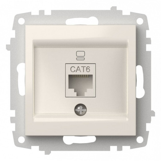 Розетка Ethernet RJ-45 без рамки Elbi Eleсtriс Zena Vega 609-010200-247