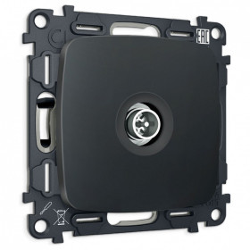 ТВ-розетка оконечная без рамки Ambrella Volt OMEGA MO913005