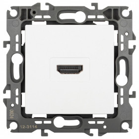 Розетка HDMI без рамки Эра Эра 12 12-3114-01М