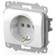 Розетка с заземлением, без рамки Elbi Eleсtriс Jazz 607-010200-217