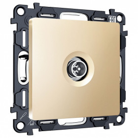 ТВ-розетка оконечная без рамки Ambrella Volt ALFA MA613005