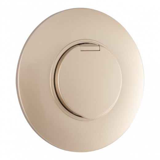 Розетка с заземлением и шторкой, с крышкой Arte Milano SET08-1 SET08-1-41-1 shampan