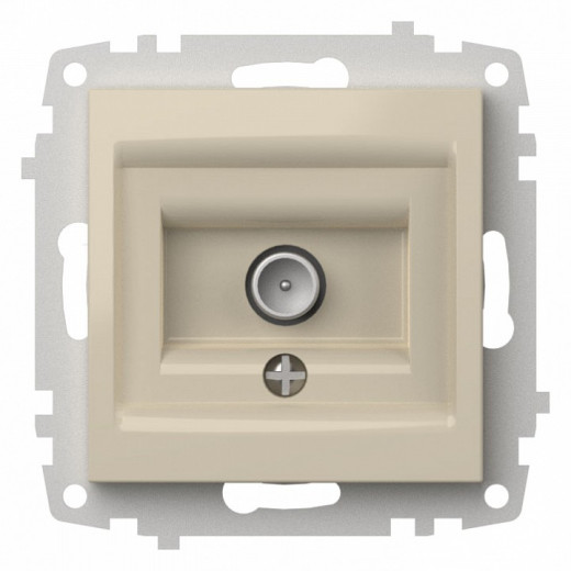 ТВ-розетка оконечная без рамки Elbi Eleсtriс Zena Vega 609-010300-273