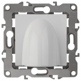 Розетка для вывод кабеля без рамки Эра Эра 12 12-6003-01