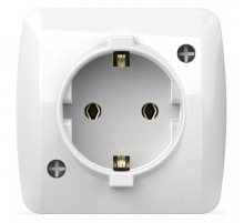 Розетка с заземлением Elbi Eleсtriс Alsu 7 504-010200-217