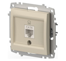 Розетка Ethernet RJ-45 без рамки Elbi Eleсtriс Zena Vega 609-010300-247