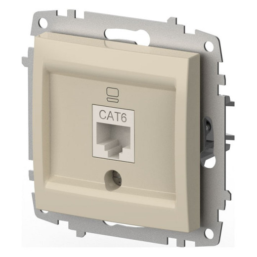 Розетка Ethernet RJ-45 без рамки Elbi Eleсtriс Zena Vega 609-010300-247