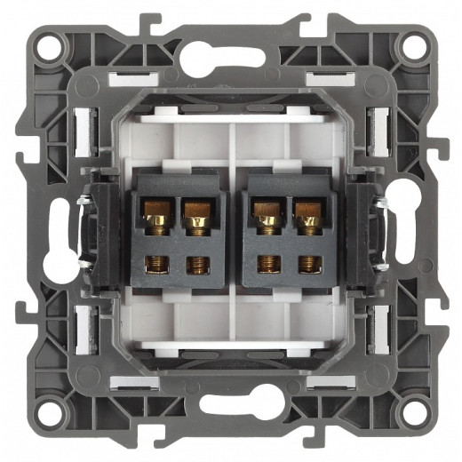 Розетка акустическая без рамки Эра Эра 12 12-3112-02