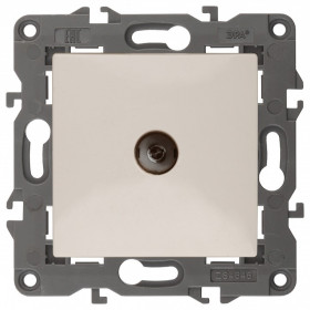 Механизм ТВ-розетки проходной Эра Эра Elegance 14-3102-02