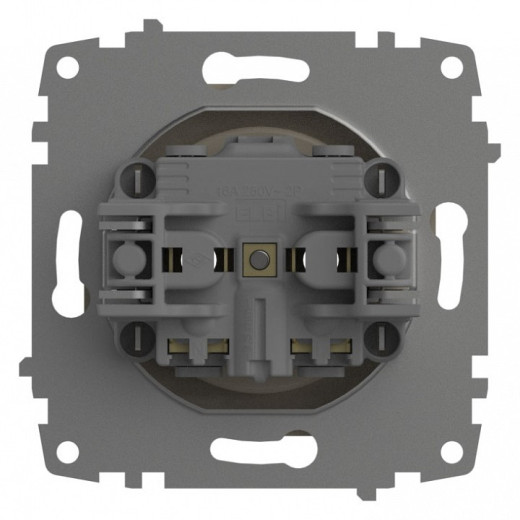 Розетка без заземления, без рамки Elbi Eleсtriс Zena Vega 609-010300-215