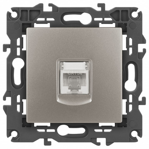 Розетка Ethernet RJ-45 без рамки Эра Эра Elegance 14-3107-16