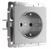 Розетка с заземлением, без рамки Werkel  W1171006