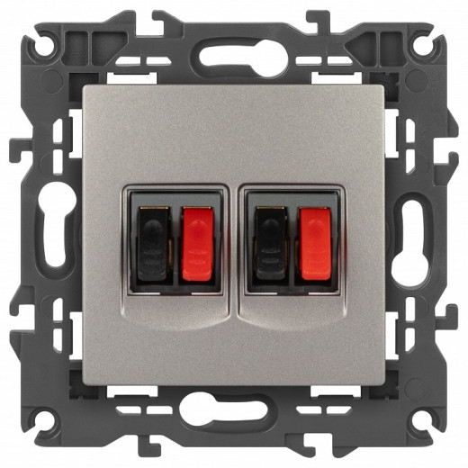 Розетка акустическая без рамки Эра Эра Elegance 14-3112-16