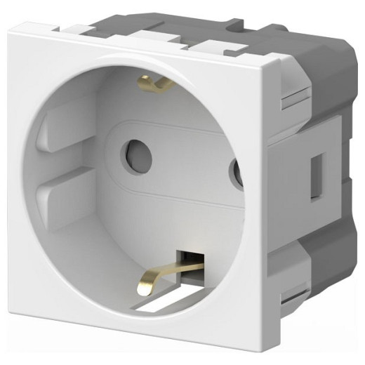 Розетка с заземлением, без рамки Elbi Eleсtriс Moda Vox 611-040232-217