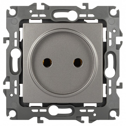 Розетка без заземления, без рамки Эра Эра 12 12-2105-16