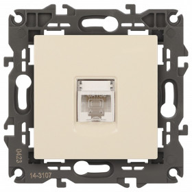 Розетка Ethernet RJ-45 без рамки Эра Эра Elegance 14-3107-02