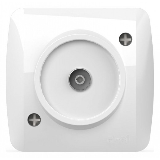 ТВ-розетка проходная Elbi Eleсtriс Alsu 7 504-000200-224