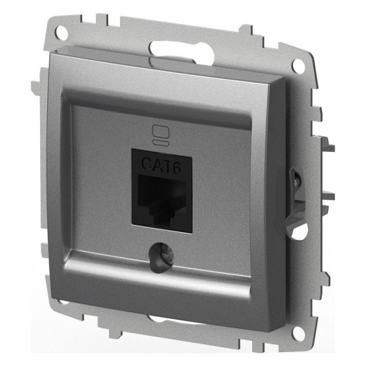 Розетка Ethernet RJ-45 без рамки Elbi Eleсtriс Zena Vega 609-011000-247