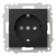 Розетка с заземлением и со шторкой, без рамки Elbi Eleсtriс Zena Vega 609-014800-243