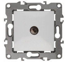 ТВ-розетка проходная без рамки Эра Эра 12 12-3102-01