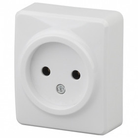 Розетка без заземления Эра Эра Эксперт 11-2201-01