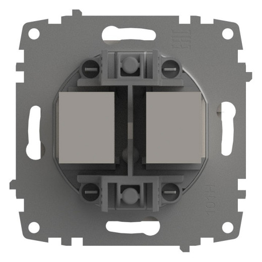 Розетка двойная RJ-12 и Ethernet RJ-45, без рамки Elbi Eleсtriс Zena Vega 609-010200-249