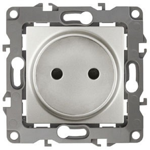 Розетка без заземления, без рамки Эра Эра 12 12-2105-15