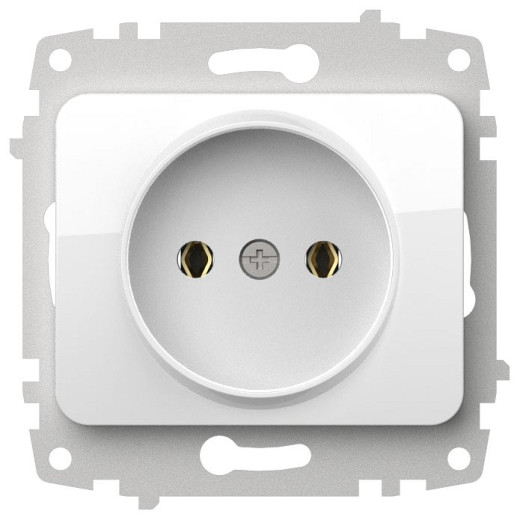 Розетка без заземления, без рамки Elbi Eleсtriс Jazz 607-010200-215