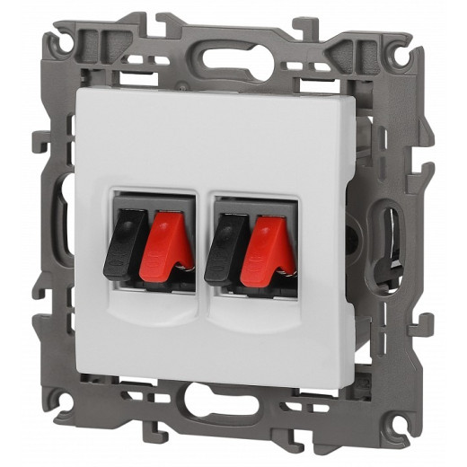 Розетка акустическая без рамки Эра Эра Elegance 14-3112-01