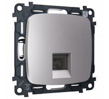 Розетка Ethernet RJ-45 и со шторками, без рамки Ambrella Volt OMEGA MO512005