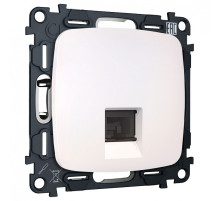 Розетка Ethernet RJ-45 и со шторками, без рамки Ambrella Volt OMEGA MO212005