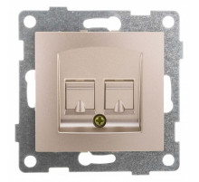 Розетка Ethernet RJ-45 без рамки Gusi Electric BRAVO С10К1-027
