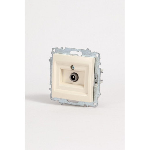 ТВ-розетка проходная без рамки Elbi Eleсtriс Zena Vega 609-010300-272