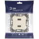 Розетка 2хUSB type A без рамки Эра Эра Elegance 14-4110-02