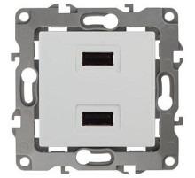 Розетка USB, без рамки Эра Эра 12 12-4110-01