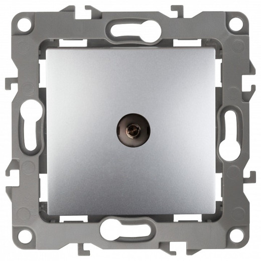 ТВ-розетка проходная без рамки Эра Эра 12 12-3102-03