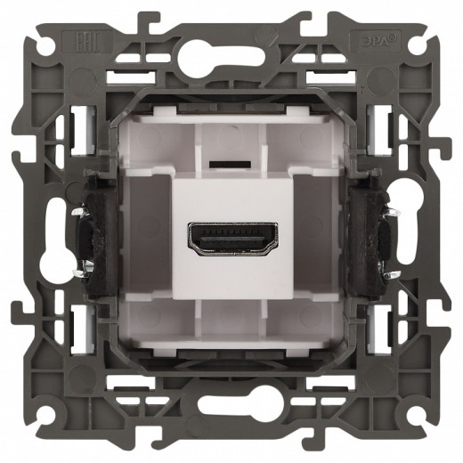 Розетка акустическая без рамки Эра Эра Elegance 14-3114-01М