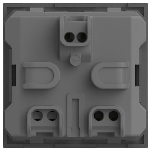 Розетка с заземлением, без рамки Elbi Eleсtriс Moda Vox 611-041032-217