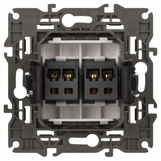 Розетка акустическая без рамки Эра Эра Elegance 14-3112-04