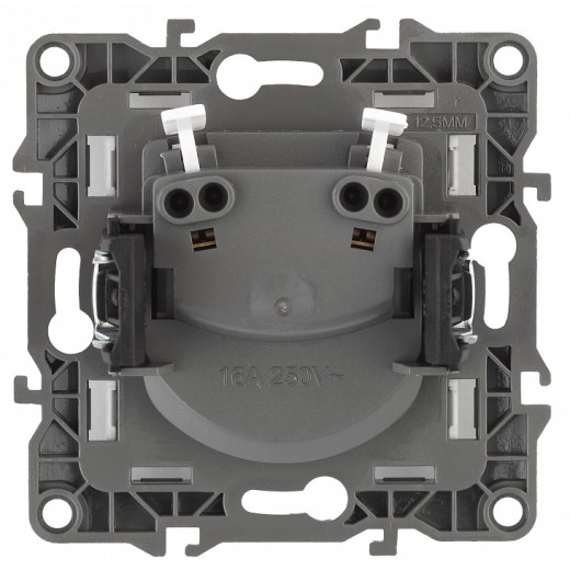 Розетка без заземления, без рамки Эра Эра 12 12-2105-14