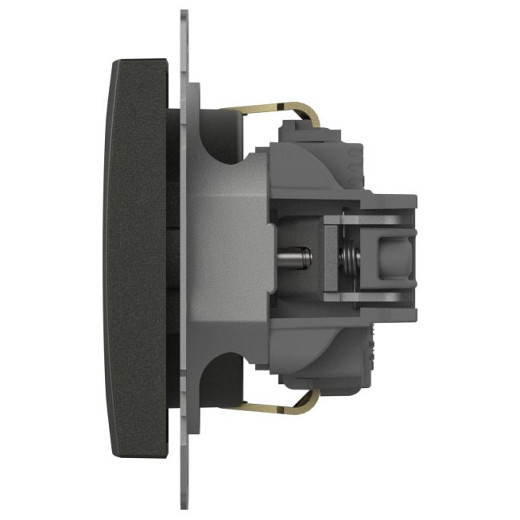 Розетка с заземлением и со шторкой, без рамки Elbi Eleсtriс Zena Vega 609-011100-243